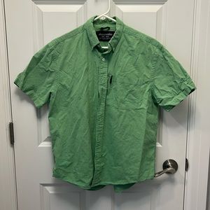 Abercrombie Kids cotton button down- short sleeve- boys L